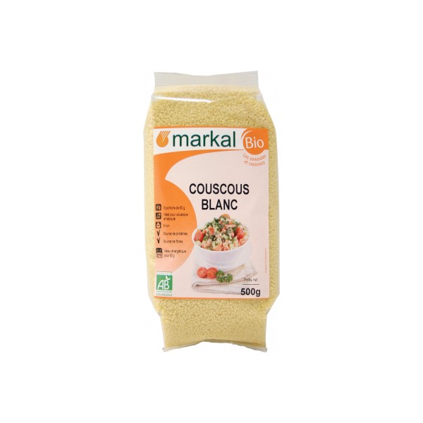 Semoule blanche de blé dur grosse bio - Markal