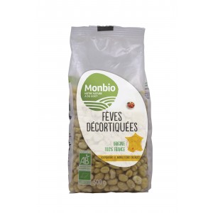 FEVES DECORTIQUEES FRANCE 500G BIO