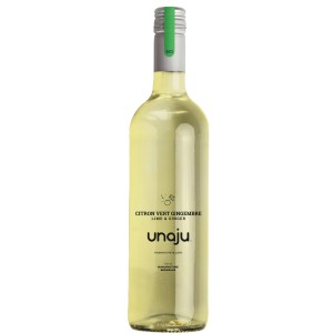 UNAJU CITRON VERT GINGEMBRE 75CL BIO