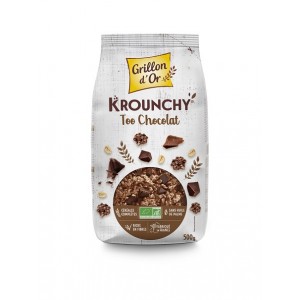 KROUNCHY TOO CHOCOLAT 500G GRILLON OR BIO