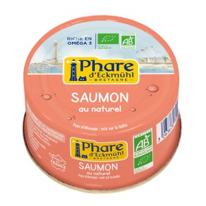 SAUMON BIO AU NATUREL 132G BIO