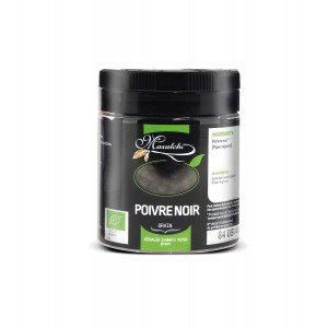 POIVRE NOIR GRAINES 115G POT PET BIO