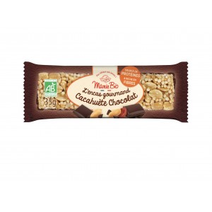 ENCAS GOURMAND CACAHUETE CHOCOLAT 35G MAMIE BIO BIO