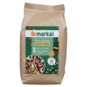 POIS CHICHES CUISSON RAPIDE 400G MARKAL BIO