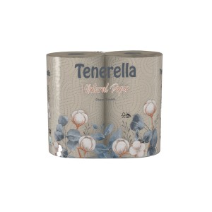 PAPIER TOILETTE 4 ROULEAUX* 3PLIS 200 FEUILLES TENERELLA