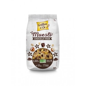 MUESLI CHOCOLAT NOIR 500G BIO