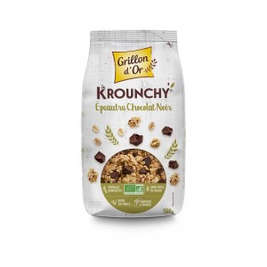 KROUNCHY EPEAUTRE CHOCOLAT NOIR 500G BIO