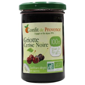 CONFITURE SS GRIOTTE CERISE NOIRE 290G BIO