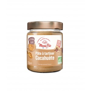 PATE A TARTINER CACAHUETE 325G BIO