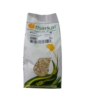 FLOCONS 5 CEREALES 3KG AV/BLE/ORGE/RIZ/SEIGLE BIO