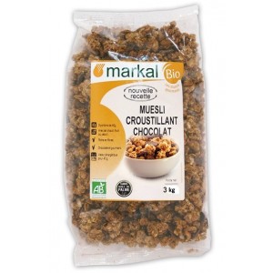 MUESLI CROUSTILLANT CHOC.3KG BIO