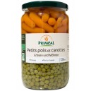 PETITS POIS CAROTTES 720ml BIO