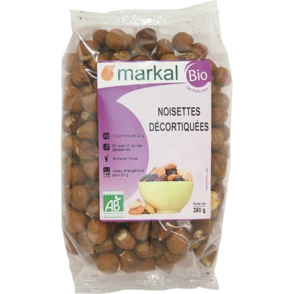 Noisettes décortiquées 200g