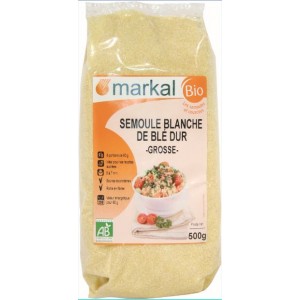 SEMOULE BLE GROSSE BLANCHE 500G BIO