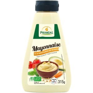 MAYONNAISE 315G A LA MOUTARDE DE DIJON BIO