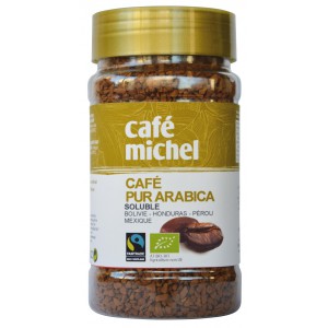 CAFE LYOPHILISE 100G PUR ARABICA MAX HAVELAAR BIO