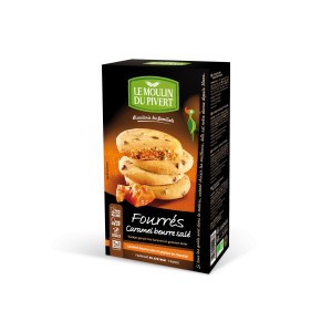 FOURRES CARAMEL BEURRE SALE 175G BIO