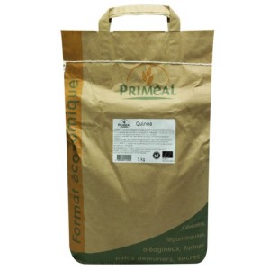 QUINOA REAL BLANC 5KG PRIMEAL BIO