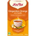 YOGI TEA GINGEMBRE ORANGE A LA VANILLE BIO