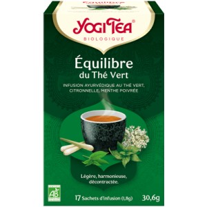 YOGI TEA EQUILIBRE DU THE VERT BIO