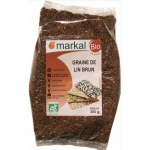 GRAINE LIN BRUNE 250G BIO