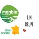 GRAINE LIN BRUN MONBIO AB 5KG BIO