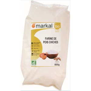 FARINE POIS CHICHE 500G BIO