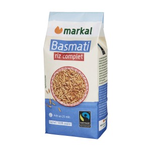 RIZ BASMATI COMPLET 500G BIO