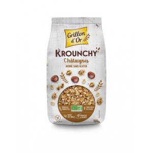 KROUNCHY CHATAIGNE 500G GRILLON AB BIO