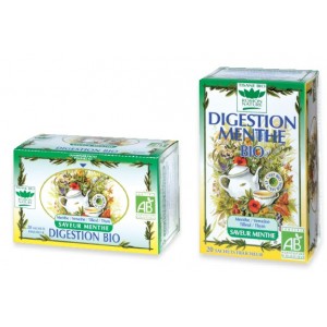 TISANE DIGESTION MENTHE BIO 32G ROMON BIO