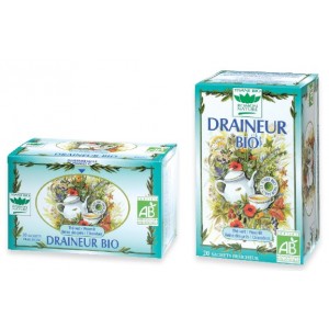 TISANE DRAINEUR MINCEUR BIO 32G ROMON BIO