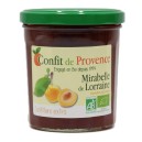 CONFITURE MIRABELLES 370G CONFIT PROVENCE BIO