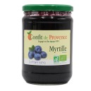 CONFITURE MYRTILLES 650G CONFIT PROVENCE BIO