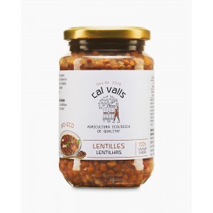 LENTILLES CUITES 250G CAL VALLS BIO