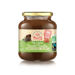 S.PATE A TARTINER CHOCO NOISETTE SS GLUTEN SS LACTOSE EQUITABLE 350G BIO