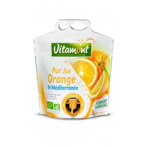 PUR JUS ORANGE DE MEDITERRANEE 3L BIO