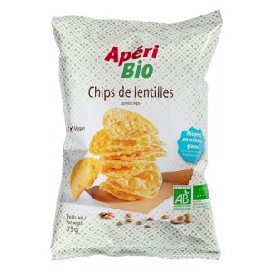 CHIPS LENTILLES BIO 75G BIO