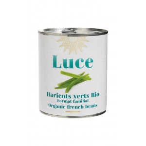 HARICOTS VERTS FORMAT FAMILIAL 800G BIO