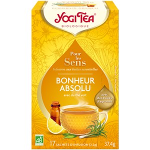 A.YOGI TEA BONHEUR ABSOLU POUR LES SENS BIO
