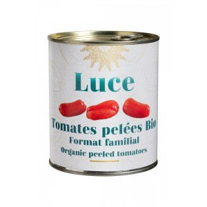 TOMATES PELEES FORMAT ECO 800G LUCE BIO