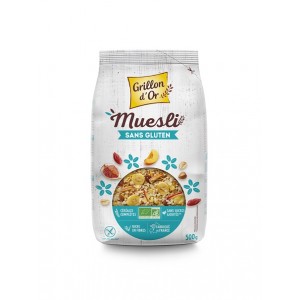 MUESLI BIO SANS GLUTEN 500G CERTIFIE SANS GLUTEN BIO