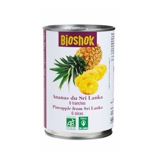 ANANAS TRANCHES 400G BIO