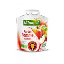 JUS POMME NON FILTRE FONTAINE SOUPLE 3L BIO