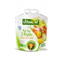 JUS 3 FRUITS DES VERGERS DE FRANCE  FONTAINE SOUPLE 3L BIO