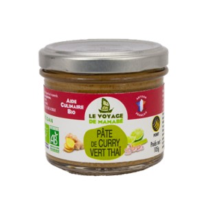 PATE POUR CURRY VERT THAI 105G BIO