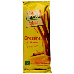 GRESSINS SESAME 120G BIO