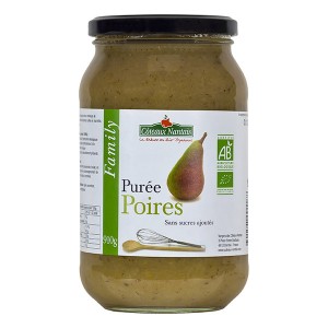 PUREE POIRES 910G BIO