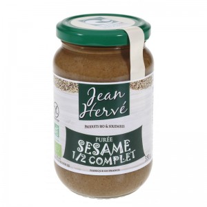 PUREE SESAME 1/2 COMPLET 350G TAHIN BIO