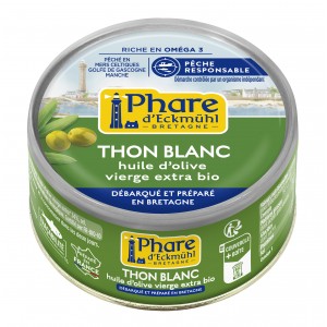 THON BLANC GERMON*  HUILE OLIVE BIO CERTIFIE MSC 80G