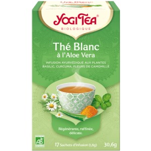 YOGI TEA THE BLANC ALOE VERA BIO